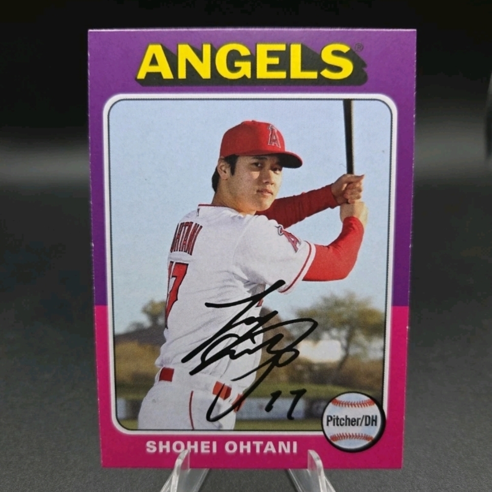 Shohei Ohtani 2019 Topps Archives - 1975 Design #101 Los Angeles Angels